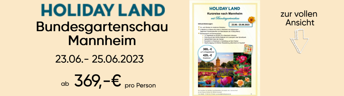 Bundesgartenschau Mannheim 2023