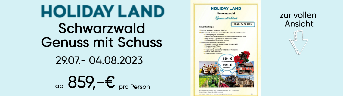 Schwarzwald Genuss mit Schuss 2023